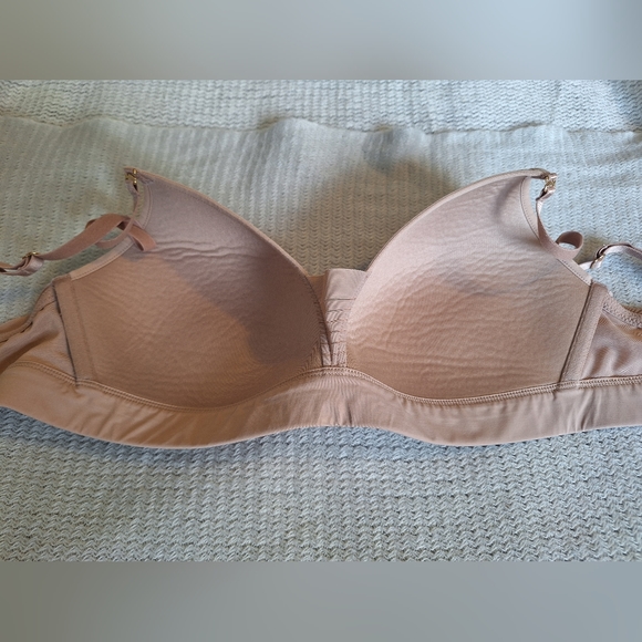 THIRDLOVE 24/7 Seamless Stripe Wireless Bra 34C - Picture 9 of 10